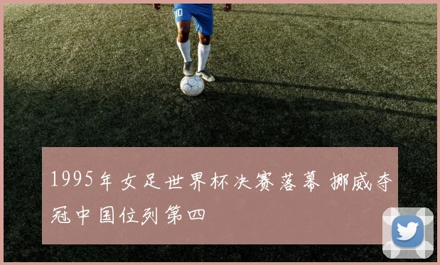 1995年女足世界杯决赛落幕 挪威夺冠中国位列第四